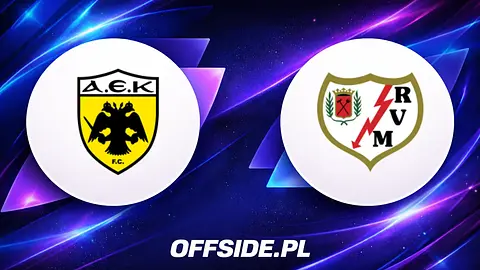 Oficjalne składy AEK Athens i Rayo Vallecano na mecz