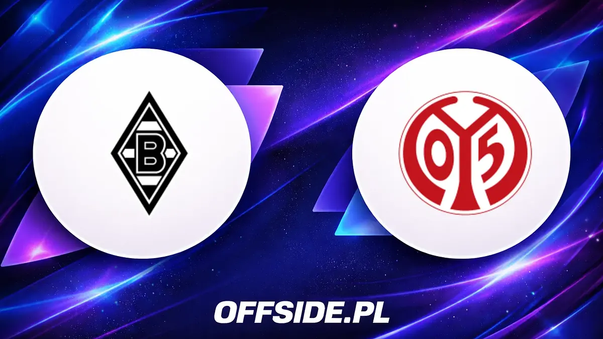 Oficjalne składy na starcie Borussia M'gladbach kontra FSV Mainz 05