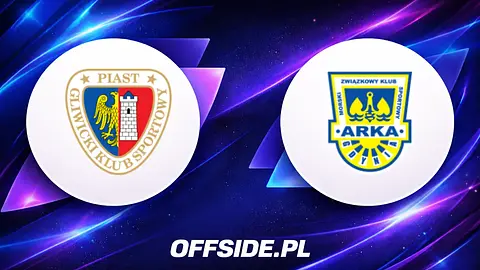 Składy na mecz Piasta Gliwice z Arką Gdynia gotowe