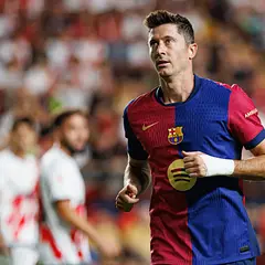 Barcelona przegrywa z Valencią - ostatni gol Lewandowskiego