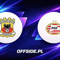 GO Ahead Eagles vs PSV Eindhoven: Oficjalne składy