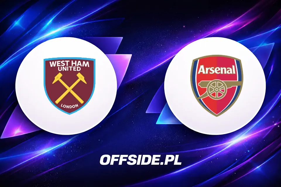 Skład West Ham i Arsenalu na mecz — 10.05.2026