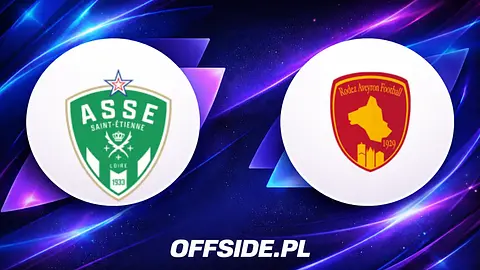 Oficjalne jedenastki na mecz Saint Etienne z Rodez