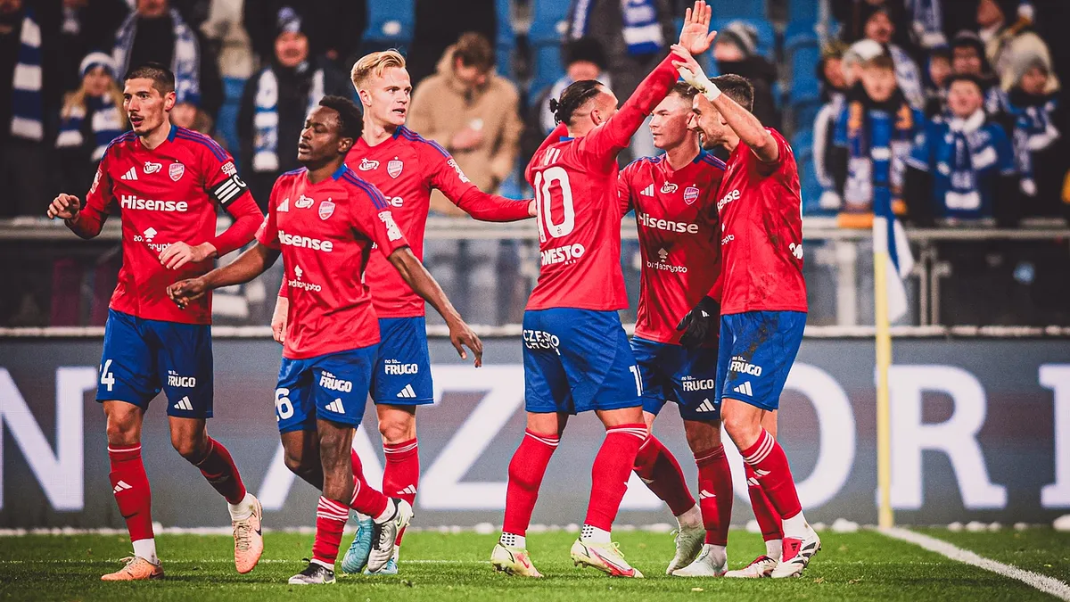 Raków triumfuje nad Lechią w ostatniej chwili