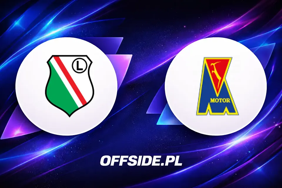 Składy Legia Warszawa vs Motor Lublin na 23.05.2026