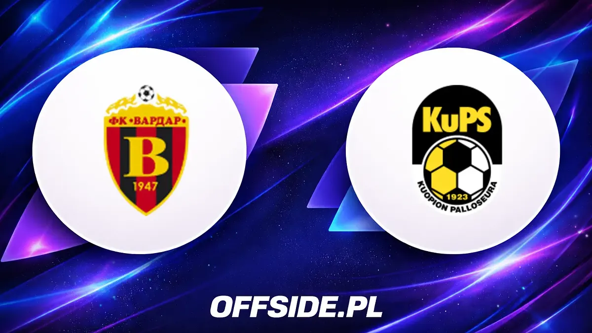 Składy na mecz Vardar Skopje vs KuPS ujawnione