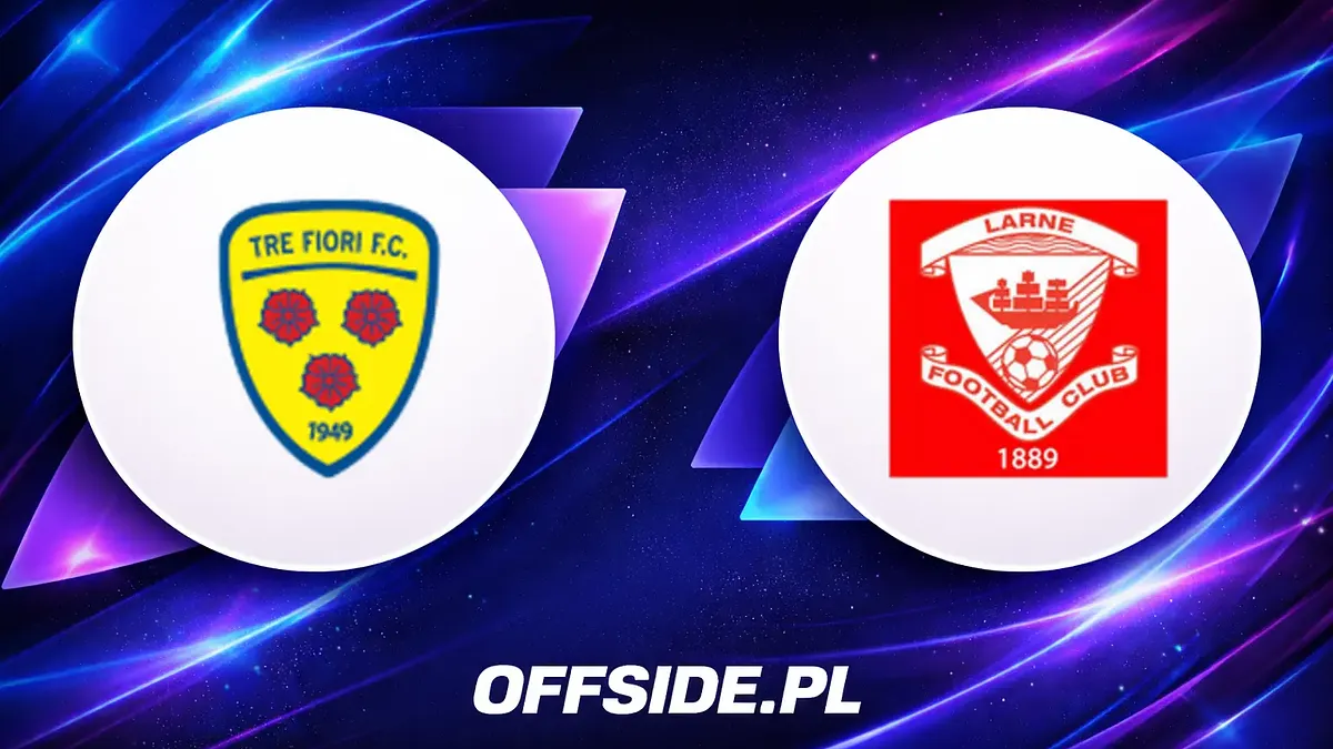 Gotowe składy na mecz Tre Fiori z Larne