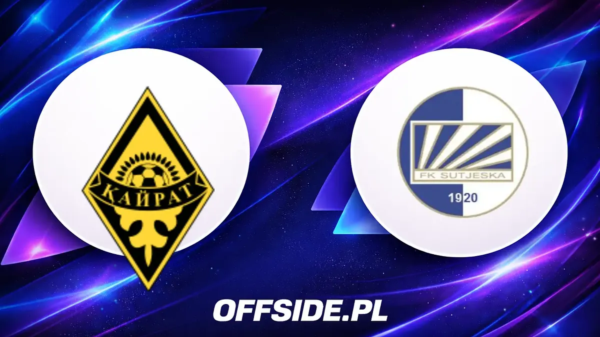 Składy na mecz Kairat Almaty - Sutjeska: Oficjalne jedenastki