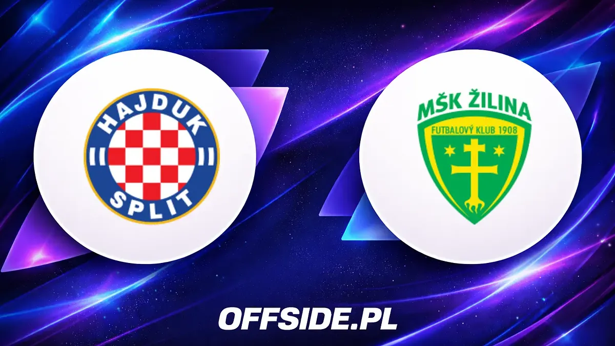 Oficjalne składy na mecz HNK Hajduk Split kontra Žilina