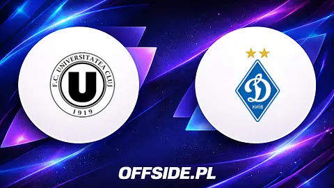 Składy Universitatea Cluj i Dynamo Kijów na mecz już znane