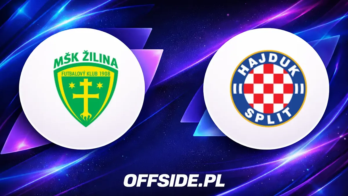 Žilina kontra Hajduk Split: Znamy składy przed meczem