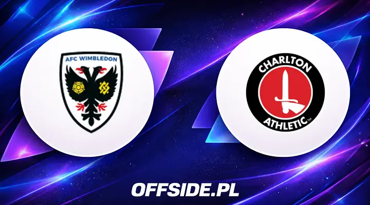 Składy na mecz AFC Wimbledon przeciwko Charlton