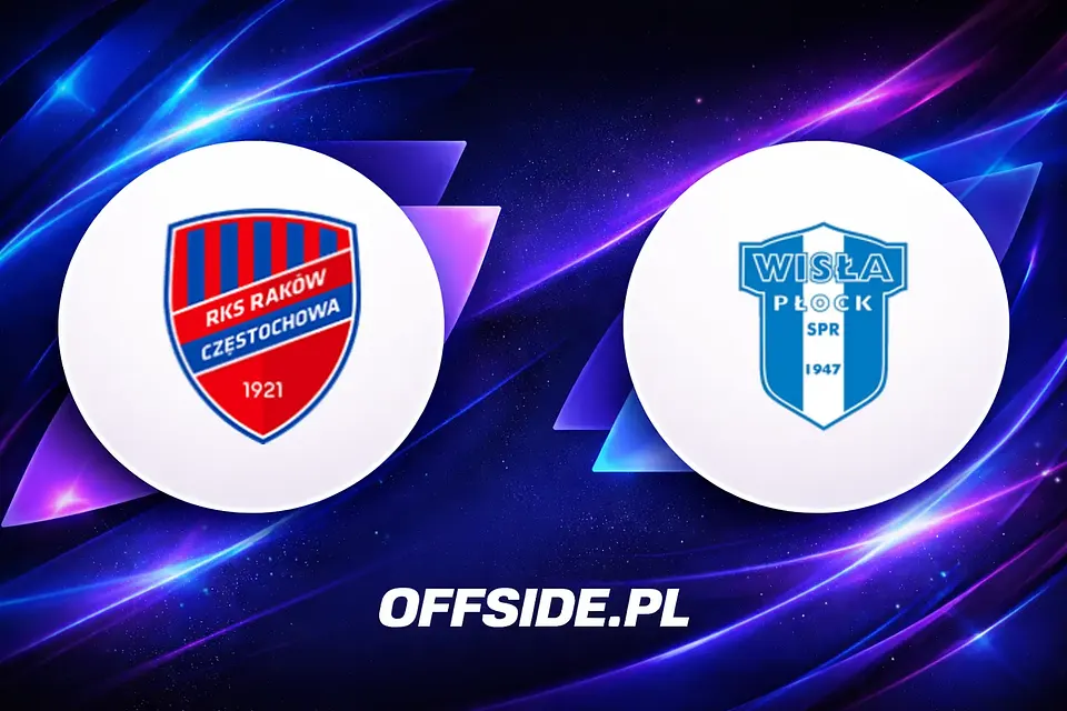 Wisła Płock pokonuje Raków Częstochowa 2:1, Silva wyróżniony