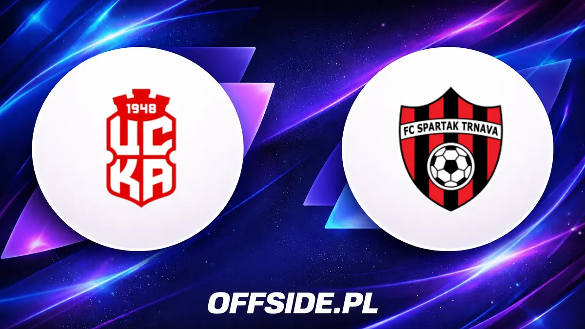 Oficjalne składy na mecz CSKA 1948 kontra Spartak Trnava
