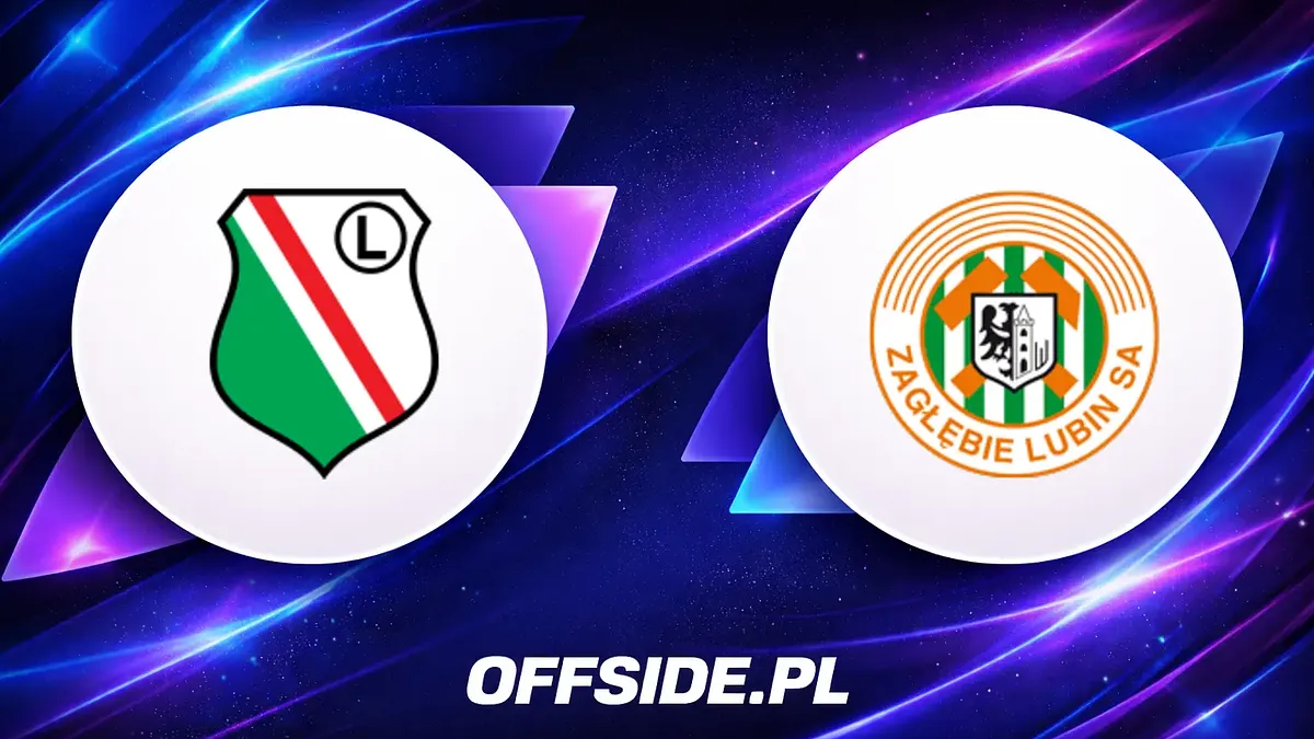 Legia Warszawa gotowa na mecz z Zagłębiem Lubin: składy ujawnione