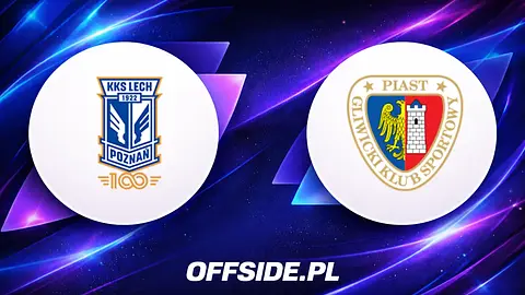 Oficjalne składy Lecha Poznań i Piasta Gliwice na mecz