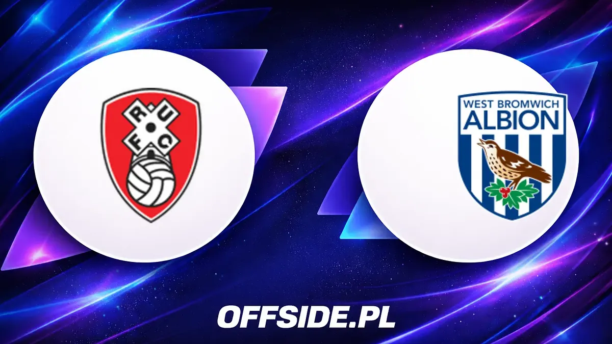 Rotherham i West Brom ujawniają składy na mecz