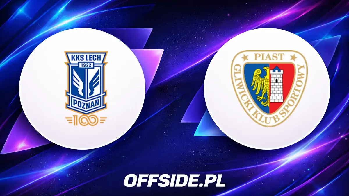 Lech Poznań i Piast Gliwice zmierzą się na Stadionie Poznań - transmisja i stream