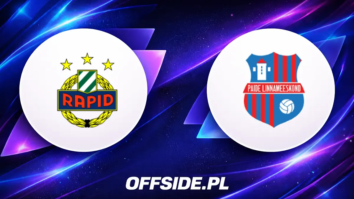 Oficjalne składy na mecz Rapid Wiedeń - Paide