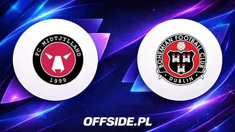 Oficjalne składy FC Midtjylland i Bohemians na dzisiejszy mecz