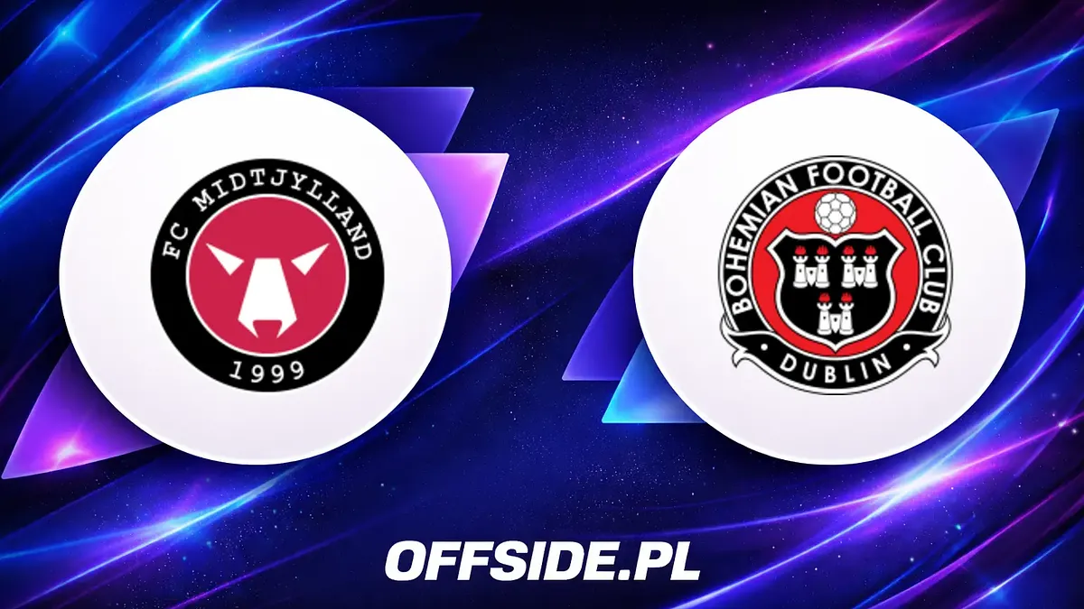 Oficjalne składy FC Midtjylland i Bohemians na dzisiejszy mecz