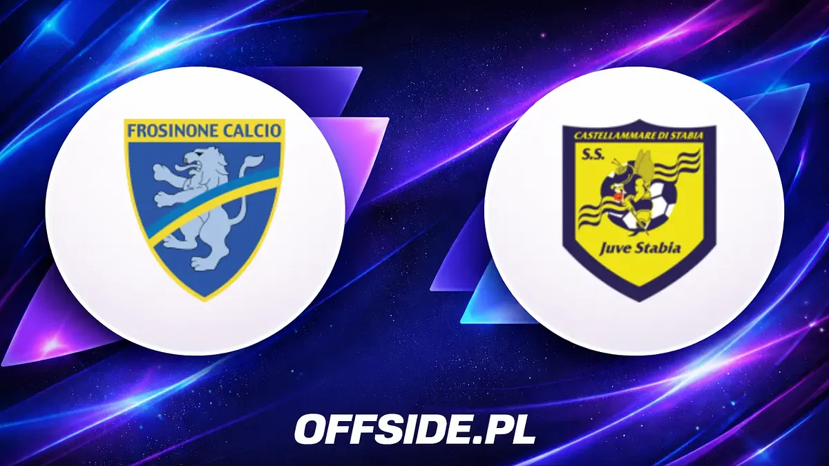 Oficjalne składy Frosinone i Juve Stabia na mecz