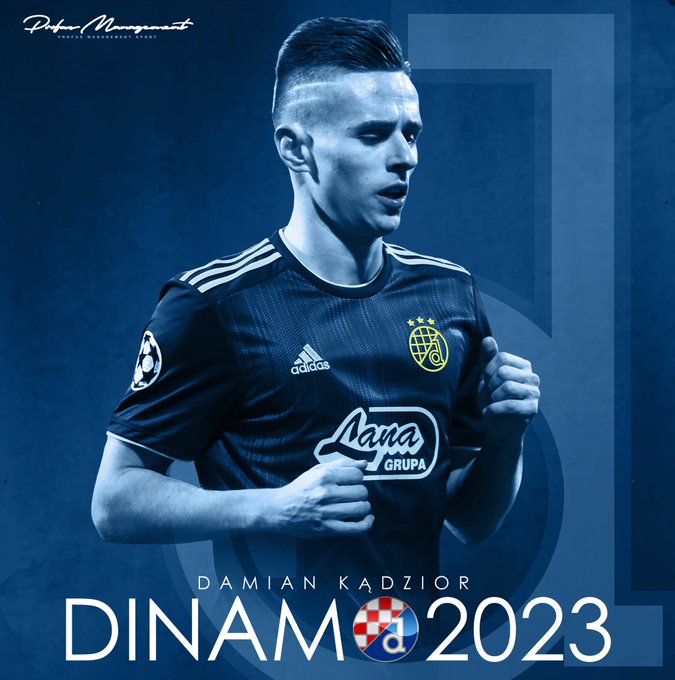 Damian Kądzior kolejne lata spędzi w Dinamo Zagrzeb
