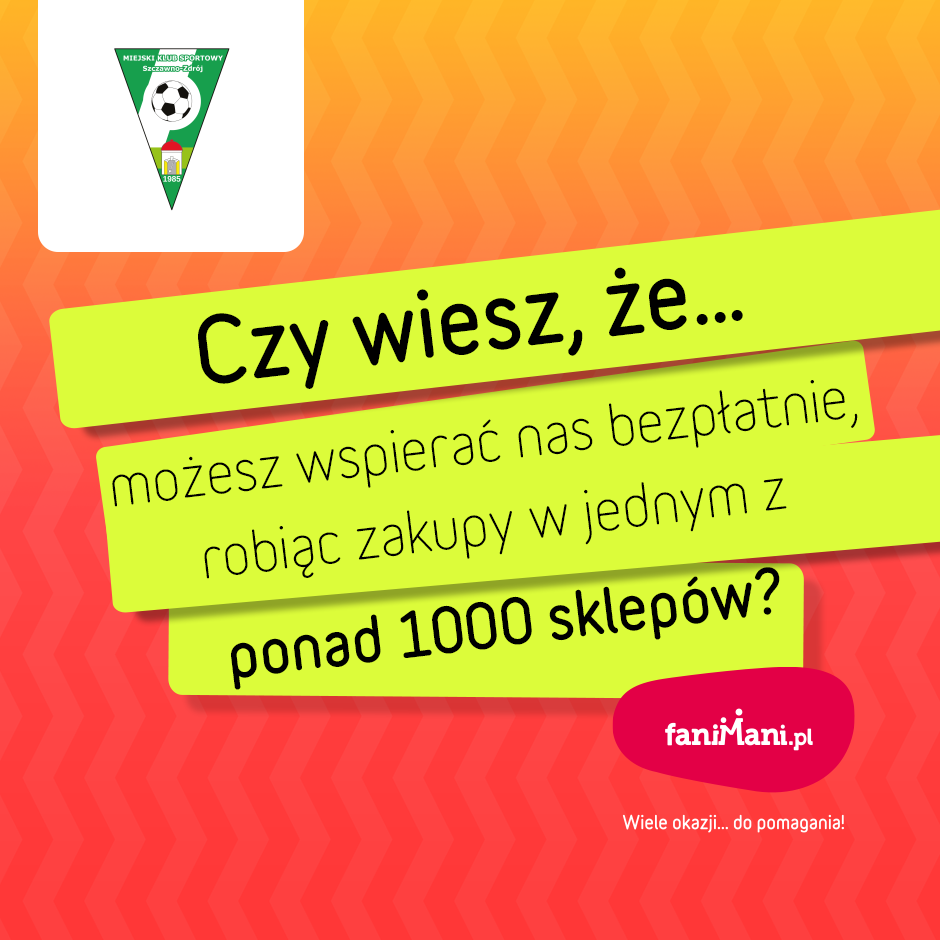 Wspieraj MKS Szczawno-Zdrój razem z FaniMani.pl