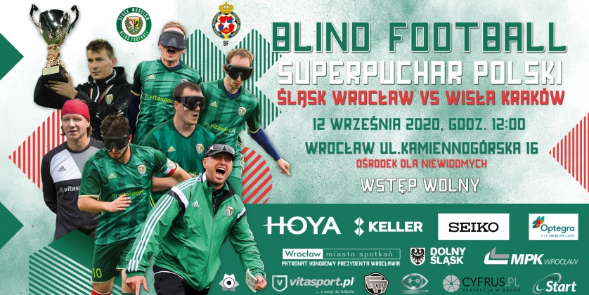 Superpuchar Polski w blind footballu we Wrocławiu