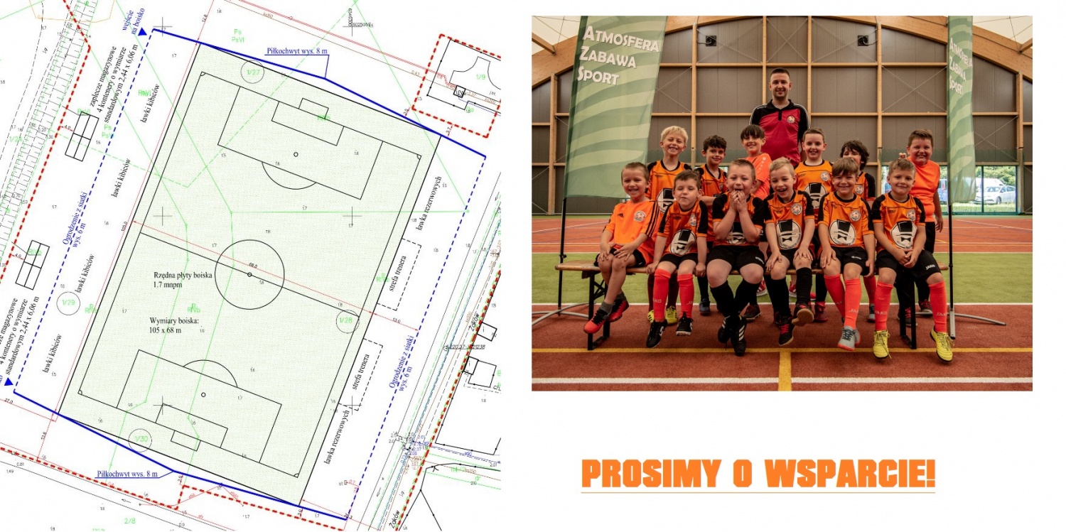 Piłkarskie boisko to marzenie dzieci trenujących w KP Pomerania Gdańsk