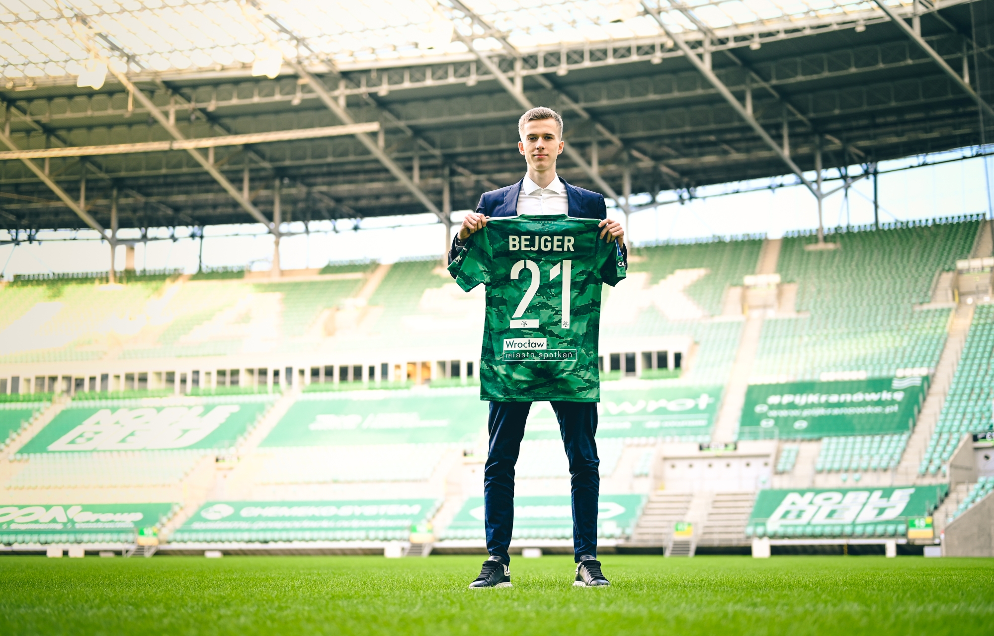 Łukasz Bejger przechodzi z Manchesteru United do Śląska Wrocław