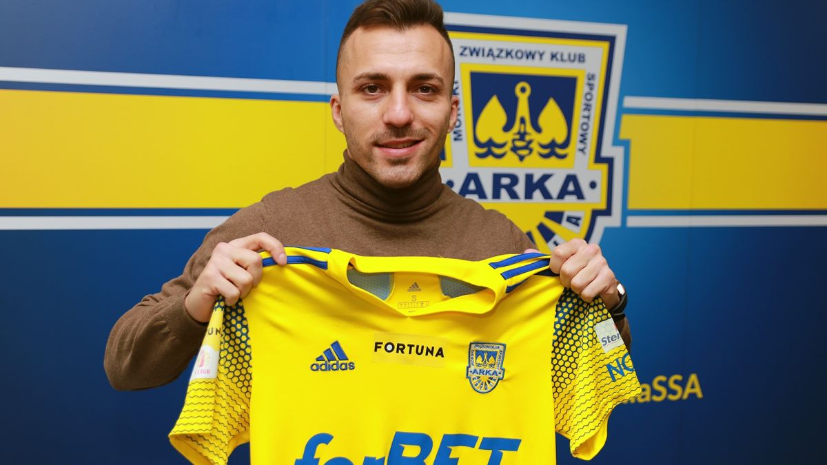 Kolejny zagraniczny zawodnik dołączył do zespołu Arki Gdynia