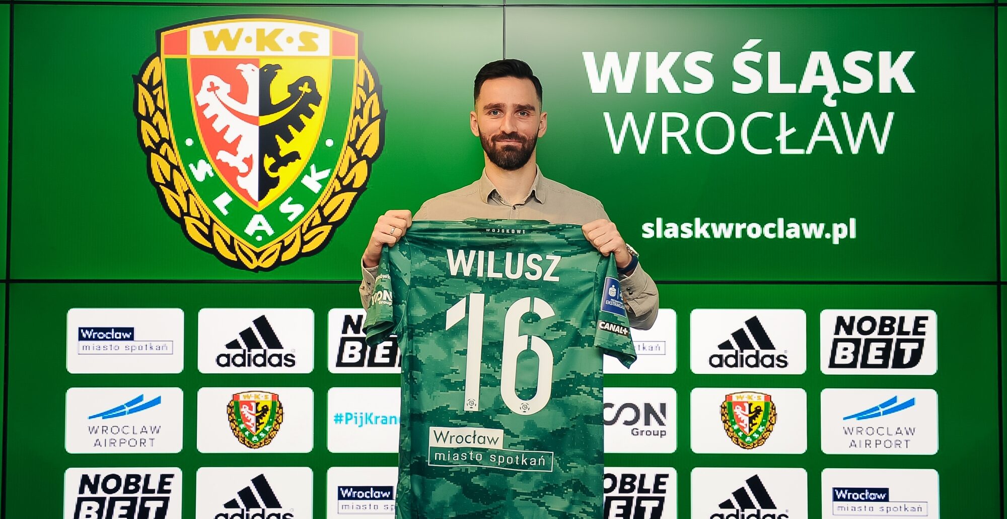 Maciej Wilusz wypożyczony do Śląska Wrocław