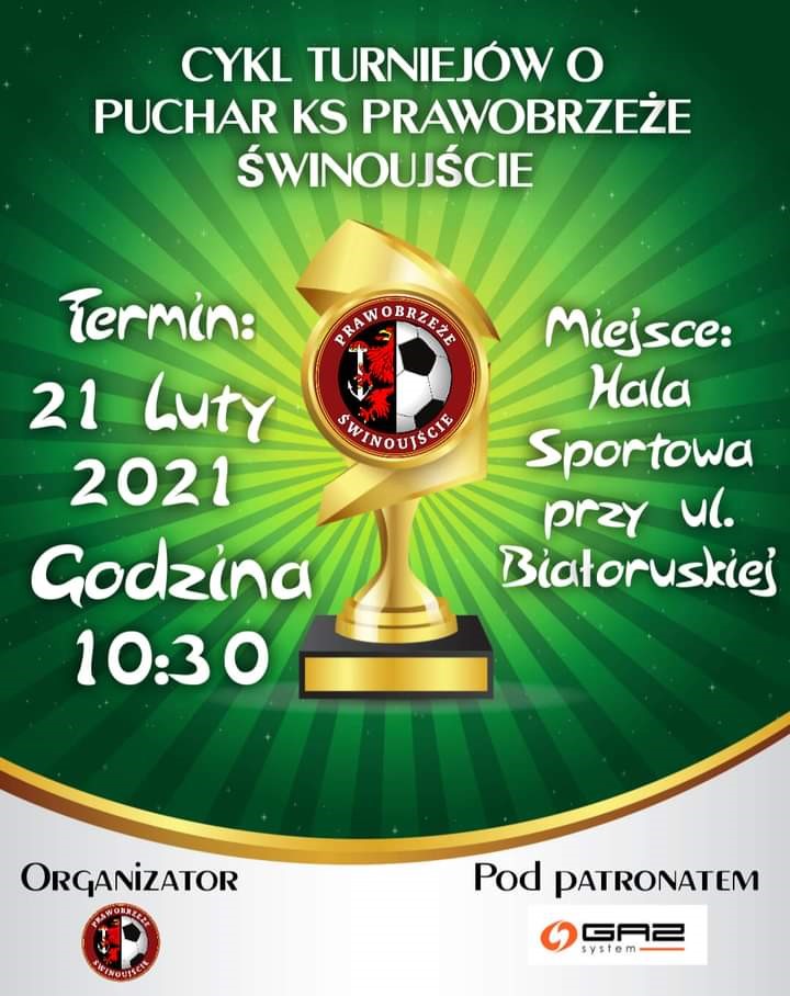 Dziecięcy turniej piłkarski organizowany przez KS Prawobrzeże Świnoujście pod patronatem operatora gazociągów przesyłowych „Gaz-System S.A.”