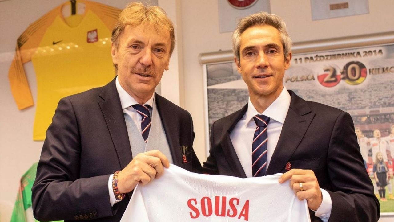 Deklaracja Zbigniewa Bońka: Paulo Sousa pozostanie na stanowisku po Euro 2020