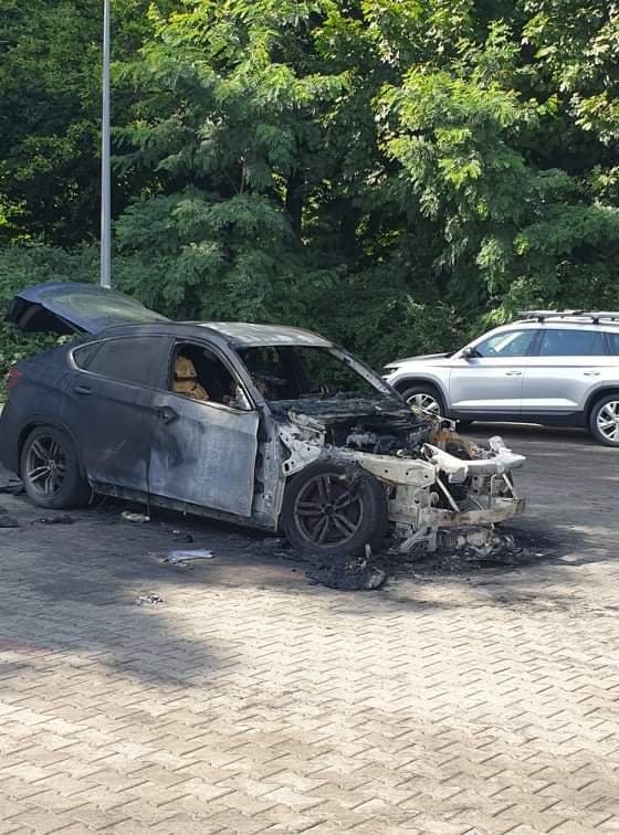Podpalono auto należące do ojca właściciela i prezesa Arki Gdynia