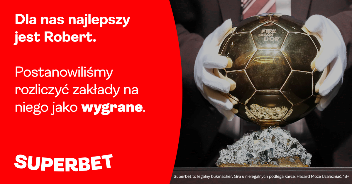 Sławomir Peszko o plebiscycie Złotej Piłki: „Robert wygrał!”