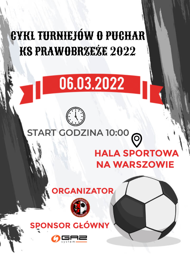 Rozpoczyna się cykl turniejów o „Puchar KS Prawobrzeże 2022”