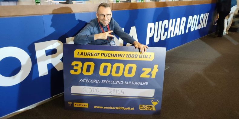 Klub z podkarpackiej IV ligi został laureatem konkursu „Puchar 1000 goli” i wygrał 30 tysięcy złotych