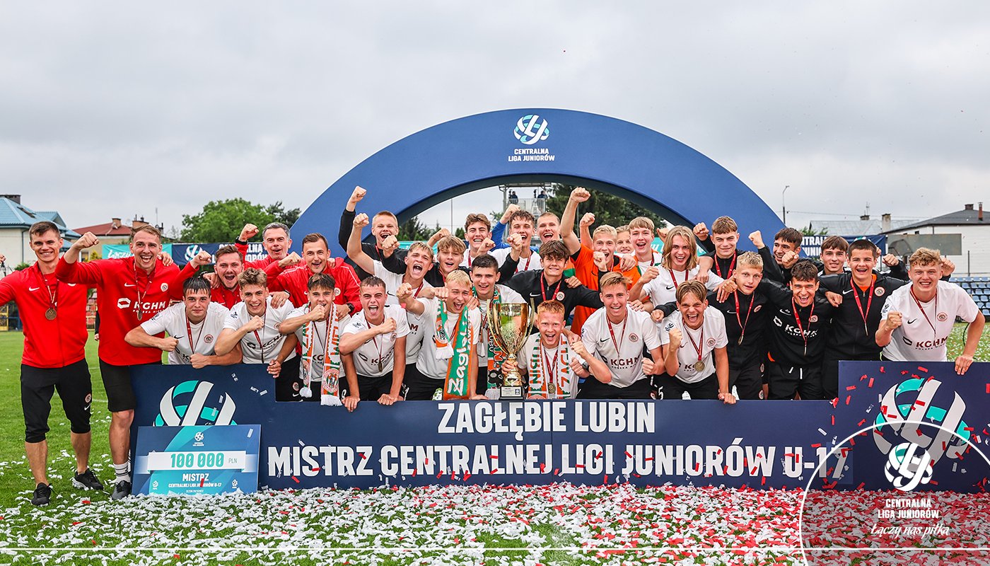 Zagłębie Lubin mistrzem Polski CLJ U-17