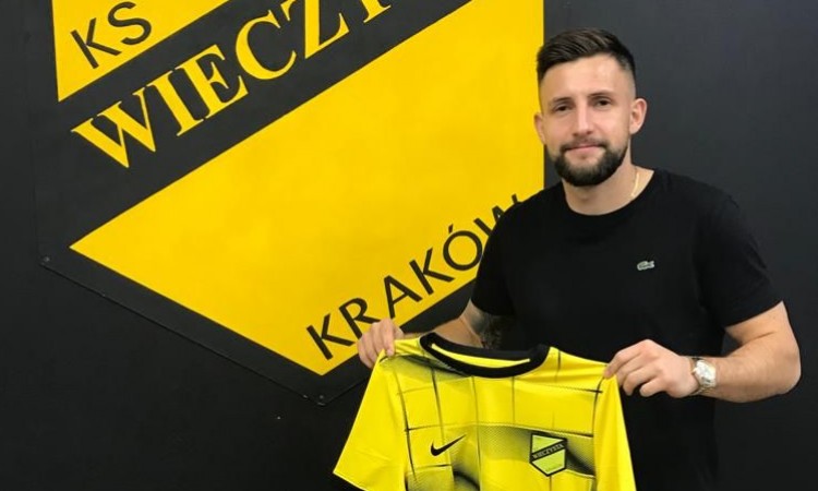 Wieczysta Kraków ściągnęła kolejnego zawodnika z przeszłością ekstraklasową