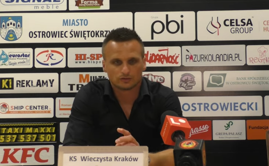 Zwycięstwo Wieczystej w trenerskim debiucie Sławomira Peszki (WIDEO)