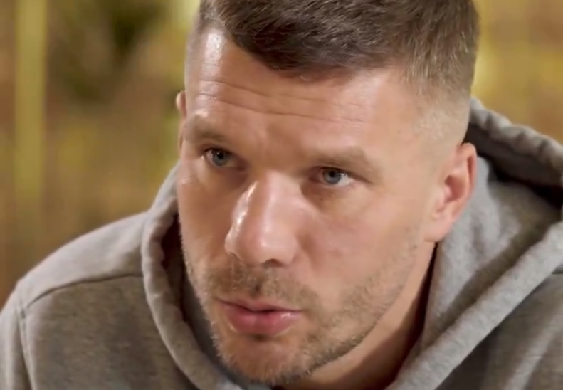 Lukas Podolski w swoim stylu. „Czasami mnie to wkur***”