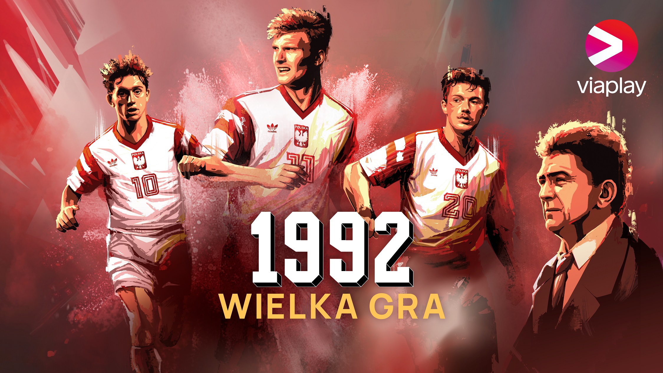 Pierwszy taniec pokolenia przemian. Ostatni wielki sukces polskiego futbolu. Serial „1992: Wielka Gra” w Viaplay!