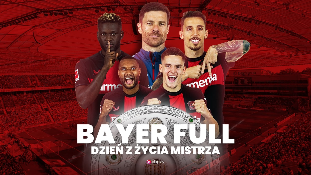 Jak smakuje pierwsze w historii klubu mistrzostwo Niemiec? Reportaż „Bayer Full. Dzień z życia Mistrza” tylko w Viaplay!